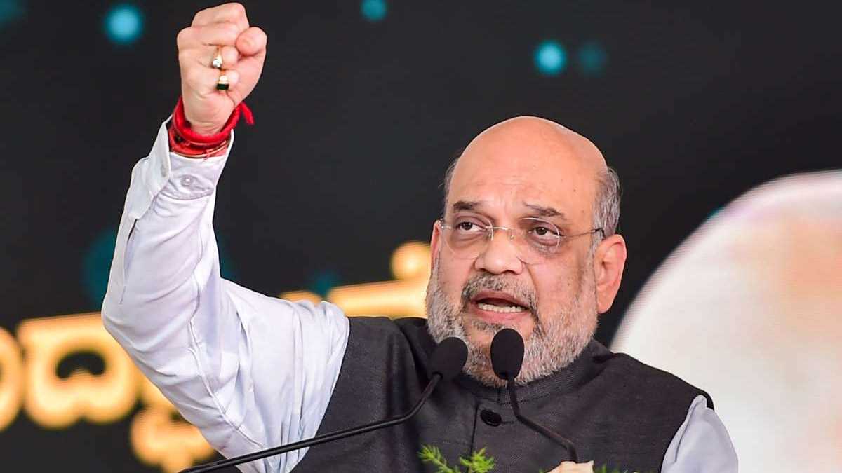 दो दिवसीय दौरे पर राजस्थान पहुंचे अमित शाह